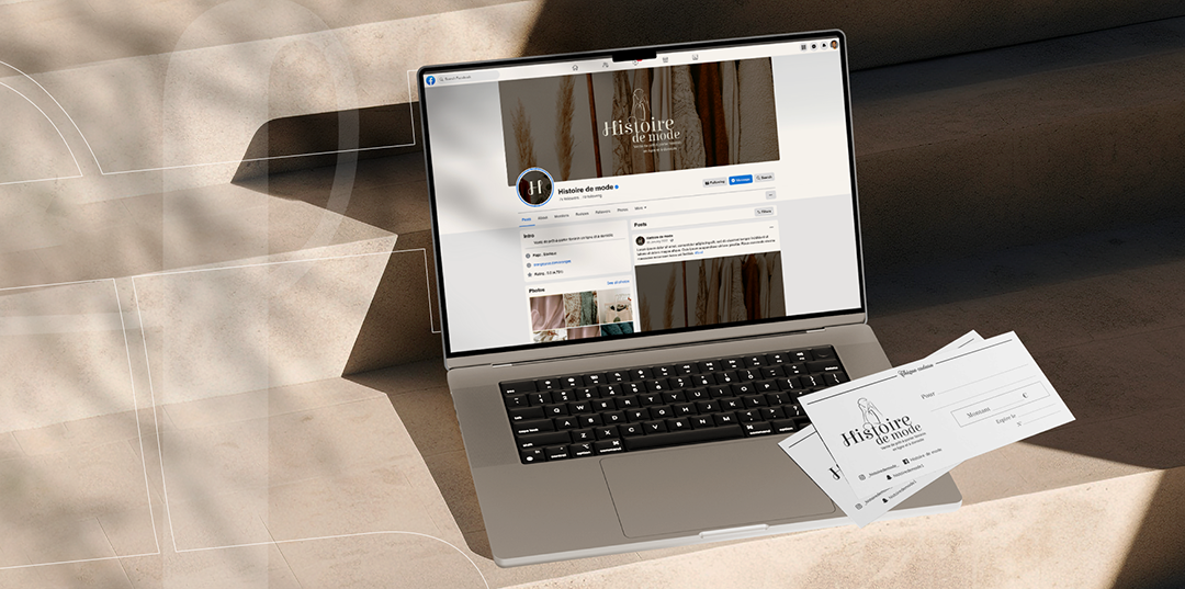 Branding - Histoire de mode - Supports visuels