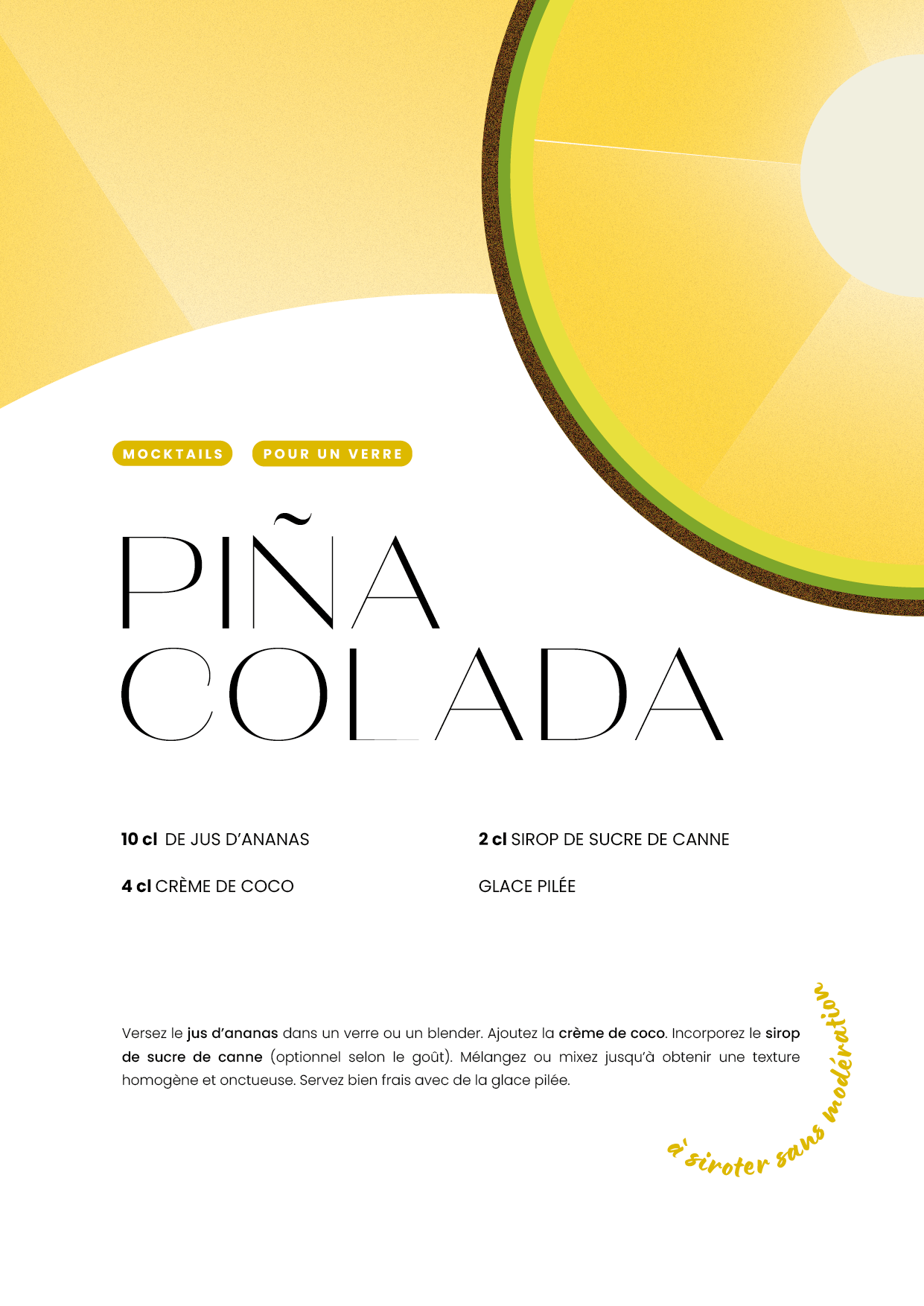 Mocktails - Ananas